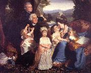 John Singleton Copley The Copley Family painting
